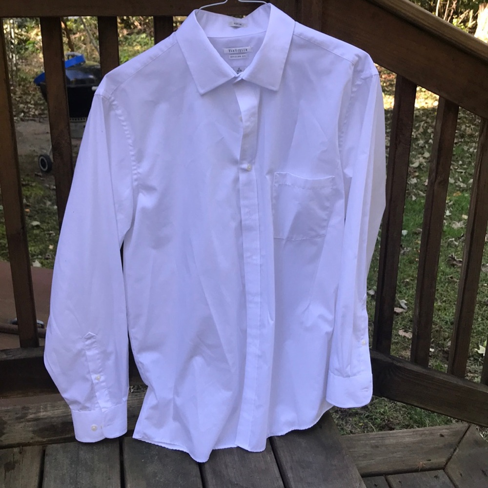 Van Heusen white dress shirt